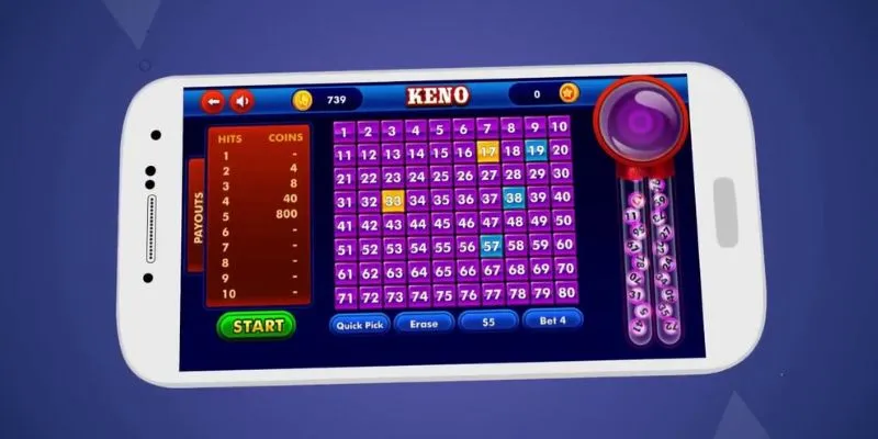 Tìm hiểu cách chơi Keno online từng bước