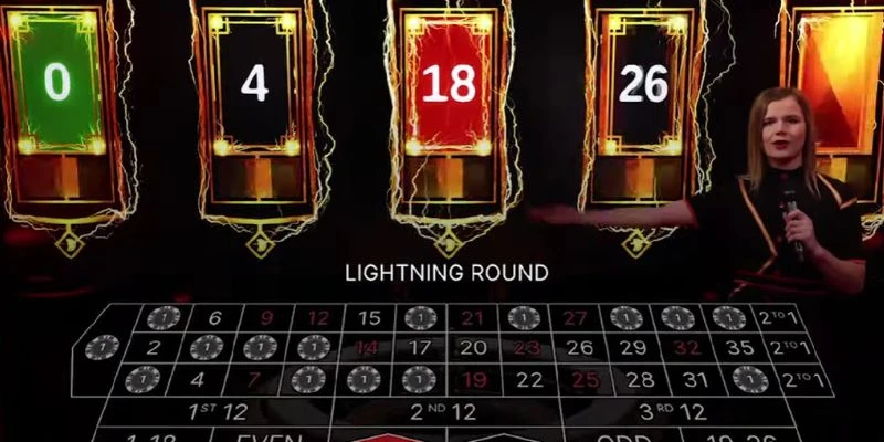 Bí quyết giúp tăng xác suất thắng trong Lightning Roulette