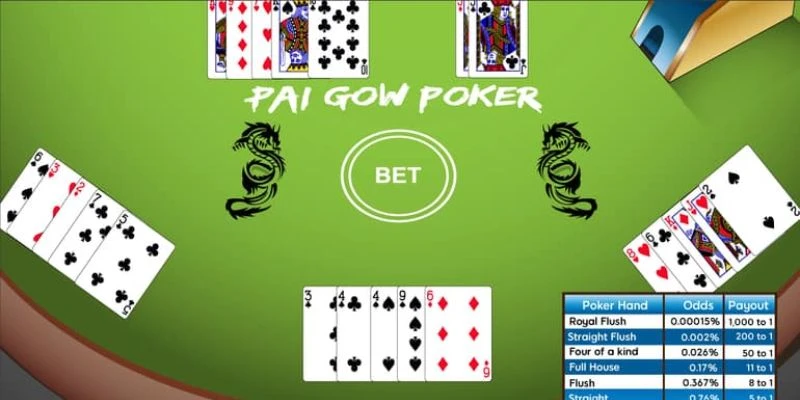 Cách chơi Pai Gow Poker thắng đậm liên tiếp
