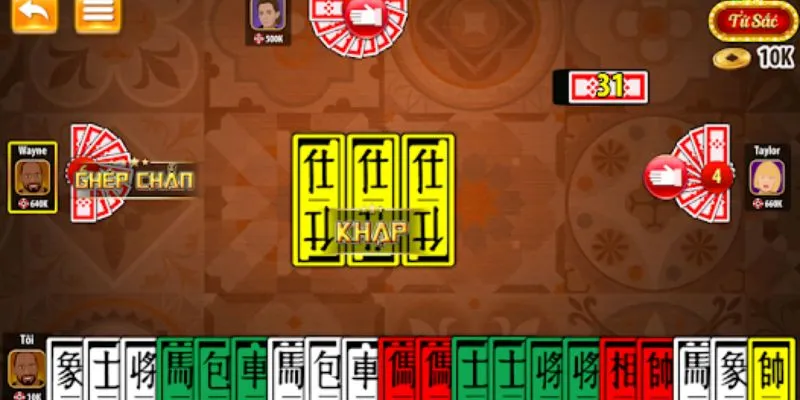 Mẹo xếp bài dễ thắng trong Tứ Sắc