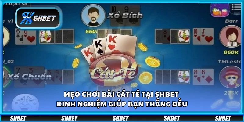 Mẹo chơi bài Cát Tê tại Shbet – Kinh nghiệm giúp bạn thắng đều