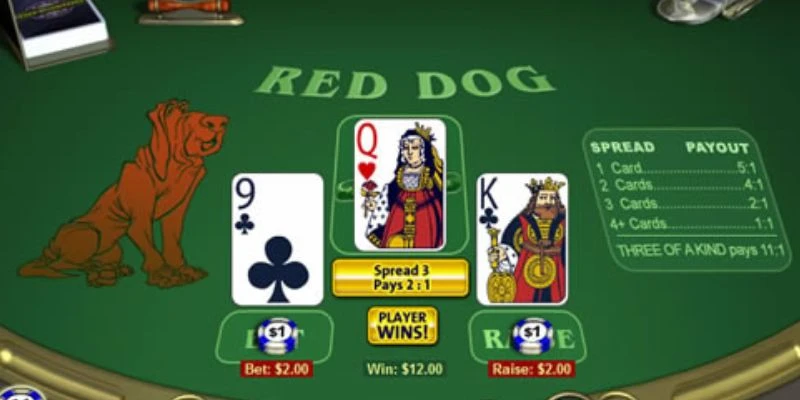 Thủ thuật cược Red Dog hiệu quả