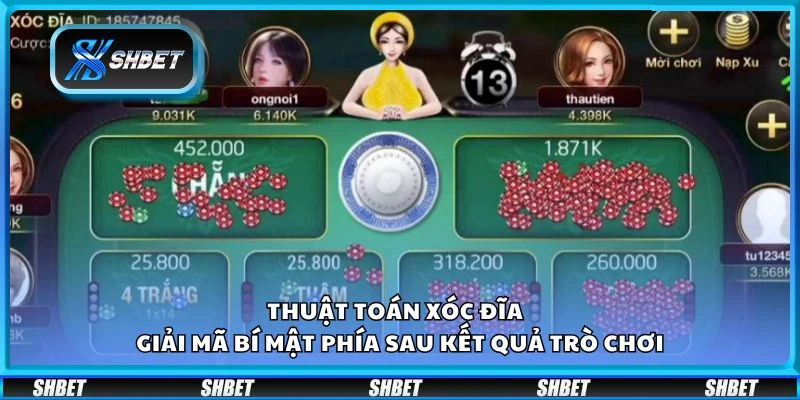 Thuật toán xóc đĩa - Giải mã bí mật phía sau kết quả trò chơi